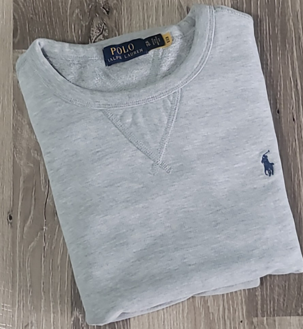 Polo Ralph Lauren Sweatshirt Oversized Logo Jumper Pullover Y2K XL
